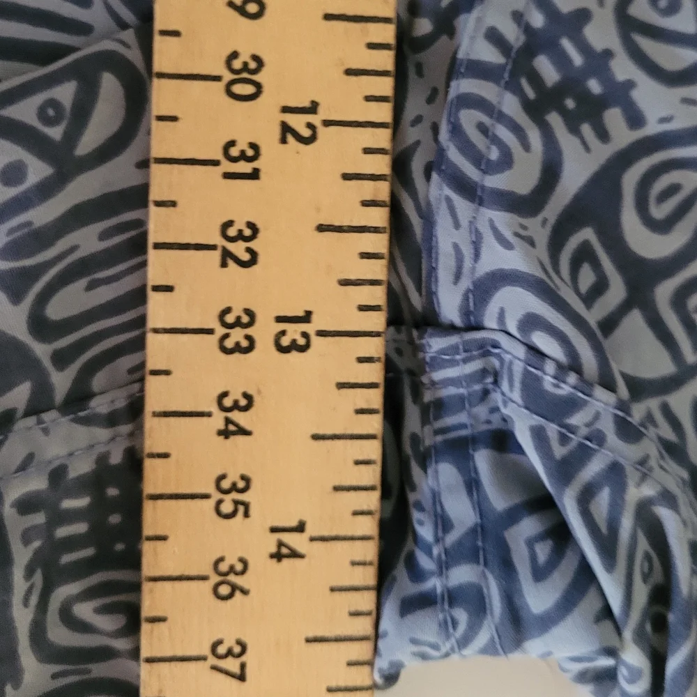 Patagonia Vintage Baggie Swim Shorts Mud Paint Stone Blue Size XL